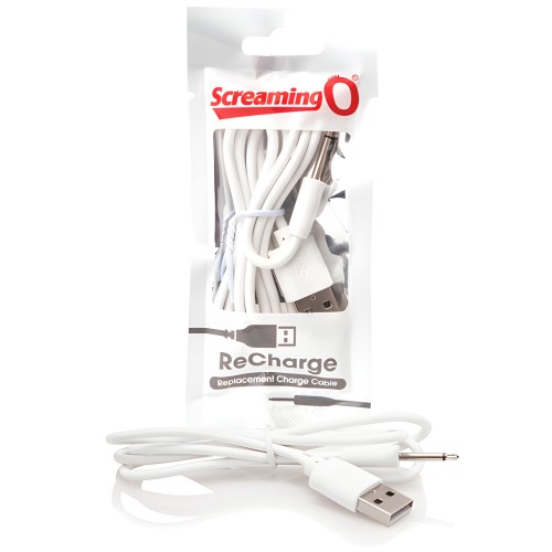 Cable de Carga Screaming O - Blanco
