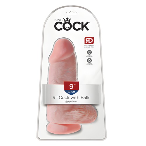King Cock 9" Chubby - Carne