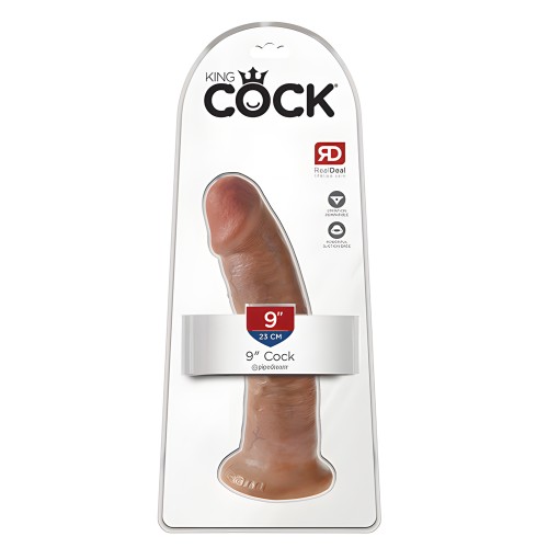King Cock 9" - Marrón