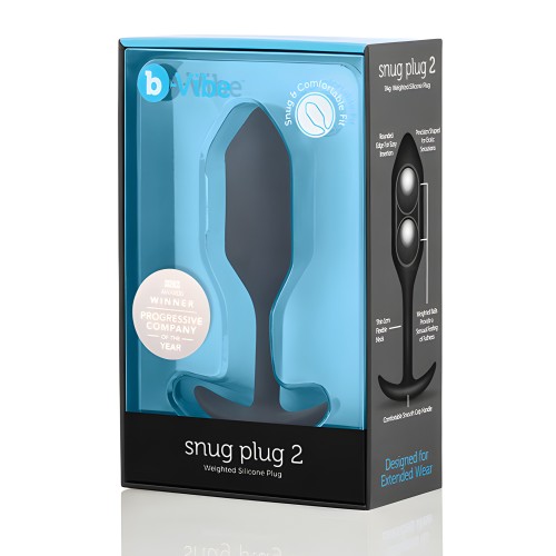 b-Vibe Snug Plug 2 - Negro | Sensación Única