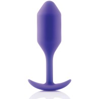 b-Vibe Weighted Snug Plug 2 - 114 g Púrpura