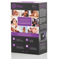 b-Vibe Weighted Snug Plug 2 - 114 g Púrpura