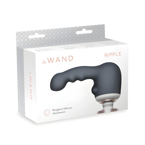 Le Wand Ripple Weighted Silicone Attachment for Enhanced Pleasure