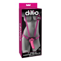 Set de Arnés Strap-On Dillio 7" - Rosa