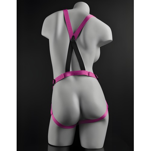 Set de Arnés Strap-On Dillio 7" - Rosa