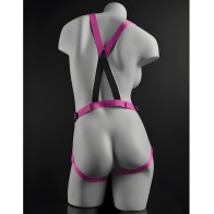 Set de Arnés Strap-On Dillio 7" - Rosa