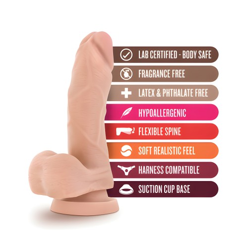 Blush X5 5" Cock w/Flexible Spine - Beige