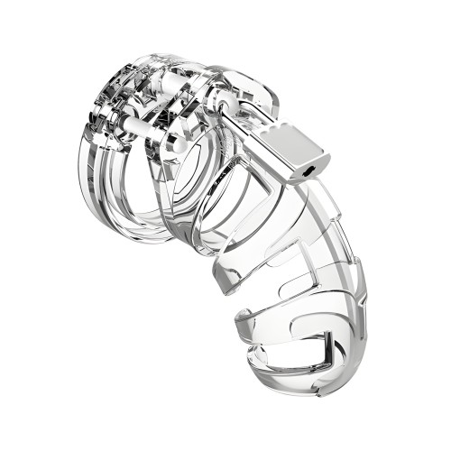Shots Man Cage Chastity 3.5" Cock Cage Model 2 - Clear