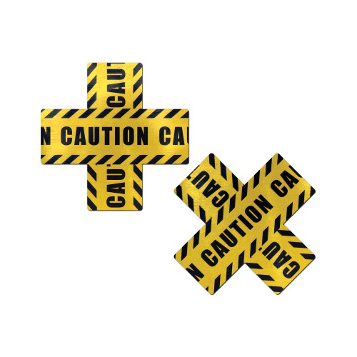 Pastease Caution Cross - Negro/Amarillo