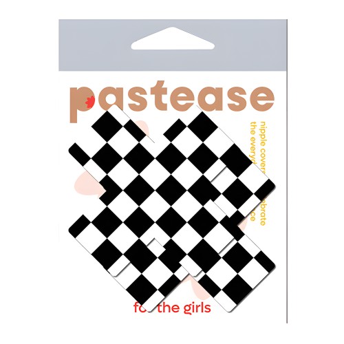 Pastease Checker Cross - Black/White O/S