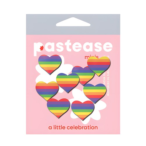 Pastease Mini Corazón Arcoíris Pack de 8 O/S