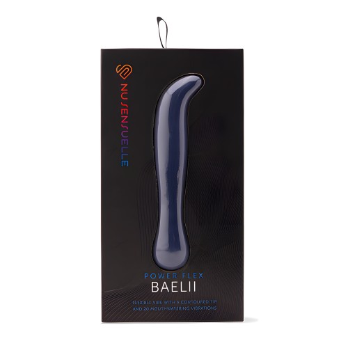 Vibrador Flexible G Spot Nu Sensuelle Baelii 20 Funciones - Marino