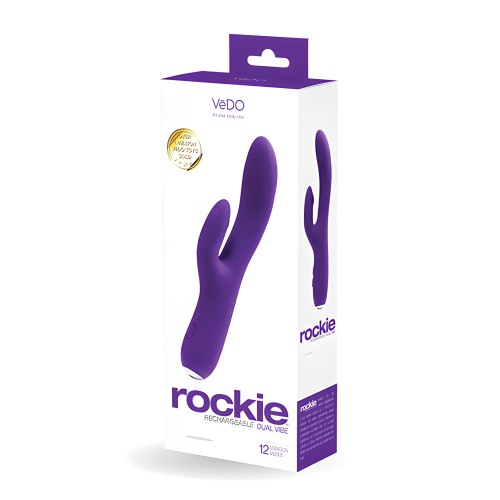 VeDO Rockie Vibrador Doble Recargable - Índigo