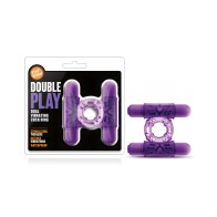 Blush Play With Me Double Play Cockring Purple