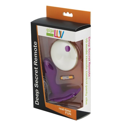 GigaLuv Deep Secret Remote - Morado