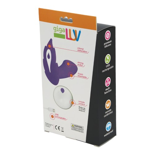 GigaLuv Deep Secret Remote - Morado