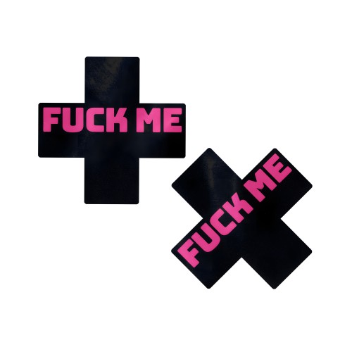 Pastease Fuck Me Plus Negro/Rosa