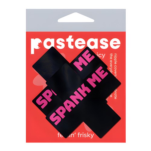 Pastease Spank Me Plus - Black/Pink O/S