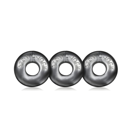 Oxballs Ringer Donut 1 - Acero Pack de 3