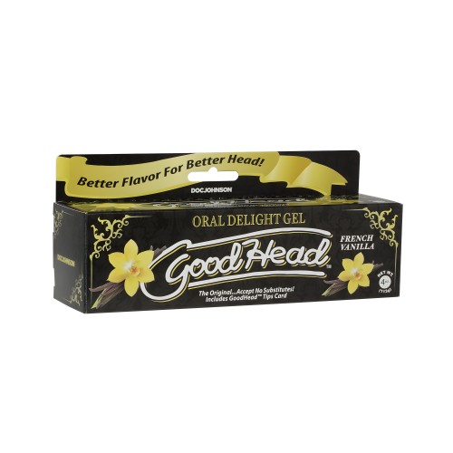 Gel Oral GoodHead - Vainilla Francesa 4 oz