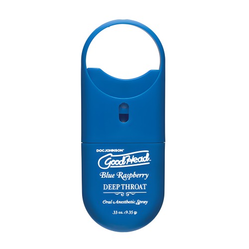 GoodHead Spray para Garganta Profunda - Frambuesa Azul