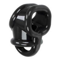 Oxballs Ballsling Ball Split Sling - Negro | Máxima Comodidad
