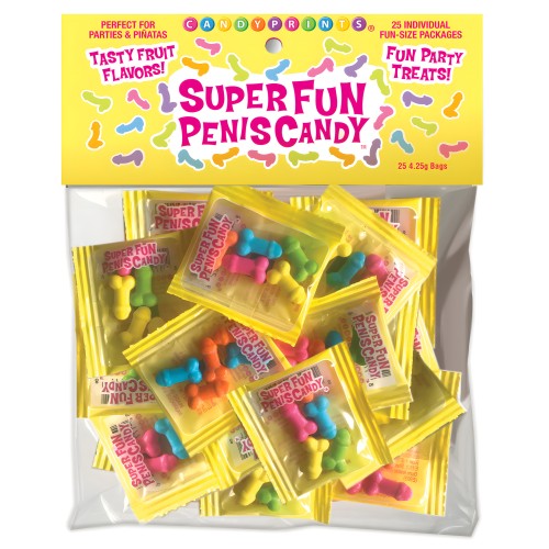 Super Fun Penis Candy - Bag of 25