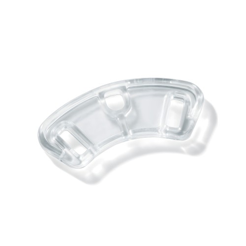 Mystim Pubic Enemy #1 Cock Cage - Clear