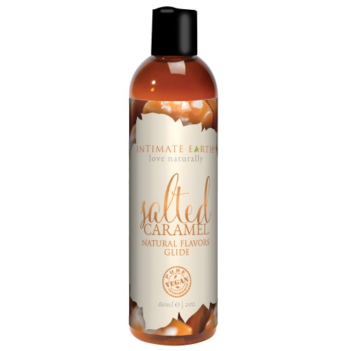 Intimate Earth Natural Flavors Glide - Salted Caramel