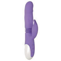 Evolved Thick & Thrust Bunny Dual Stim Recargable - Púrpura