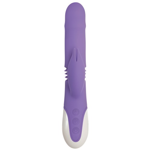 Evolved Thick & Thrust Bunny Dual Stim Recargable - Púrpura