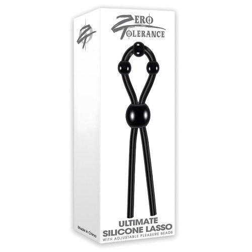 Anillo Cock Lasso Ultimate de Zero Tolerance - Negro