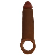 Extensor Jock Enhancer de 2" con Correa para Testículos - Chocolate