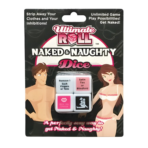 Dados Ultimate Roll Naked & Naughty - Juego Romántico