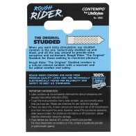 Paquete de Condones Rough Rider Studded - Pack de 3