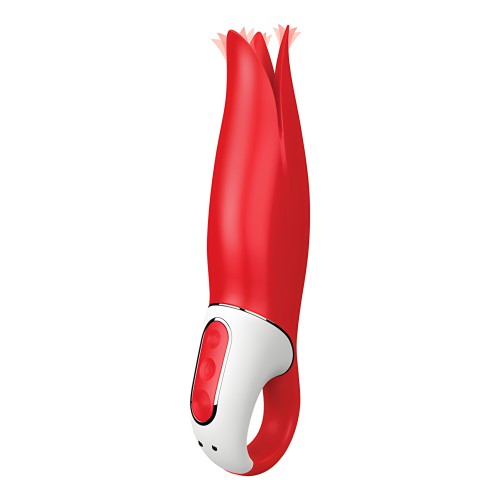 Satisfyer Vibes Power Flower - Rojo