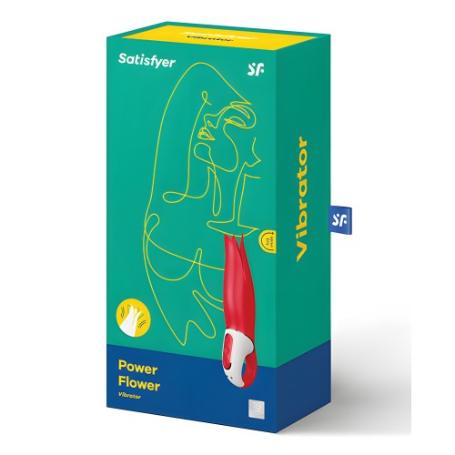Satisfyer Vibes Power Flower - Red
