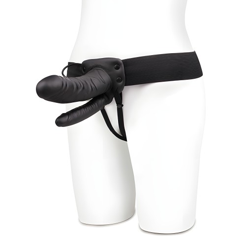 Lux Fetish Vibrating Strap-On - Double Penetration Pleasure