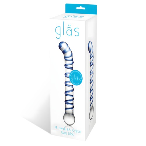 Glas Mr. Swirly G-Spot Glass Dildo