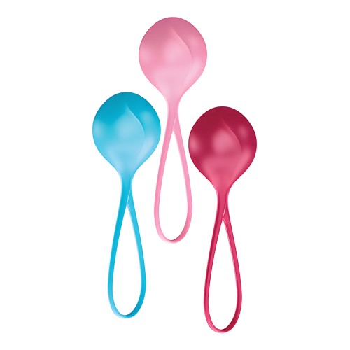 Juego de Bolas de Entrenamiento Satisfyer - Conjunto Asst. de 3