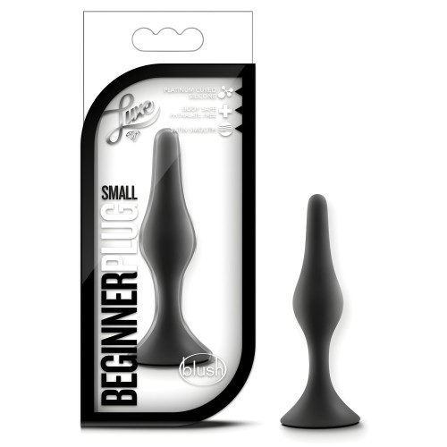 Blush Luxe Plug Principiante Pequeño - Negro