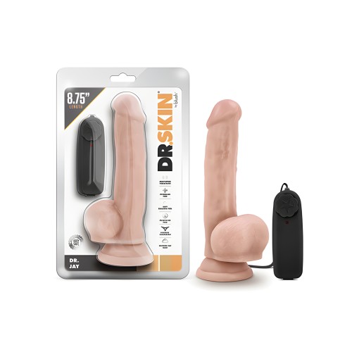 Blush Dr. Skin Dr. Jay 8.75" Cock w/Suction Cup - Vanilla
