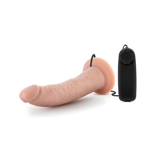 Blush Dr. Skin Dr. Dave 7" Cock w/Suction Cup - Vanilla
