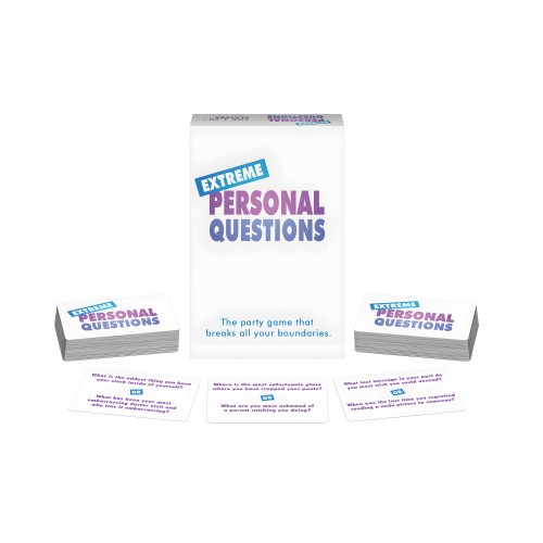 Extreme Personal Questions - Party Game