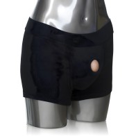 Packer Gear Boxer Brief Harness XL/2XL - Black