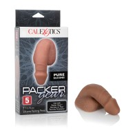Packer Gear 5" Pene de Silicona - Marrón