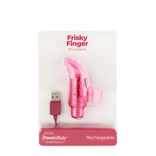 Frisky Finger Recargable - Rosa