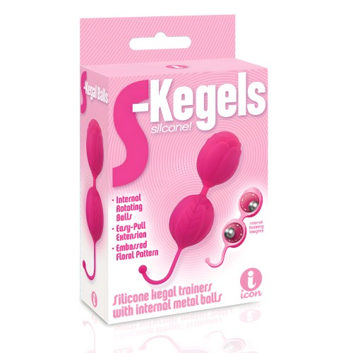 Las Bolas S-Kegels de Silicona de The 9s