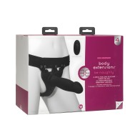 Body Extensions Be Naughty Conjunto de Estribo Vibrante de 4 Piezas | Placer Unisex