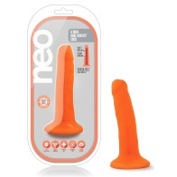 Blush Neo Dual Density 6" Cock - Neon Orange